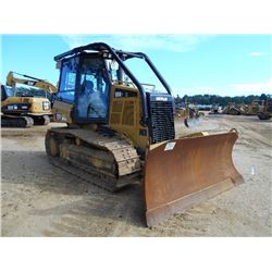 CAT D5K2 XL CRAWLER TRACTOR, S/N KWW00624 (14 YR) 6 WAY BLADE, ECAB W/AIR, SWEEPS, REAR SCREEN, METE