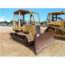 CAT D5C SERIES II CRAWLER TRACTOR, S/N 9DL00744, 6 WAY BLADE, CANOPY, SWEEPS, REAR SCREEN, METER REA