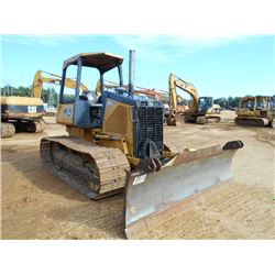 JOHN DEERE 650J LGP CRAWLER TRACTOR, S/N 104008 (05 YR) 6 WAY BLADE, CANOPY, METER READING 3,486 HOU