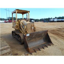 KOMATSU D31 CRAWLER LOADER, S/N 254620, MP BUCKET, CANOPY, METER READING 5,106 HOURS