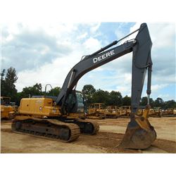 JOHN DEERE 270D LC HYDRAULIC EXCAVATOR, S/N 703192 (06 YR) 12'-6" STICK, 60" BUCKET, ECAB W/AIR, MET