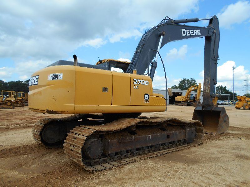 JOHN DEERE 270D LC HYDRAULIC EXCAVATOR, S/N 703192 (06 YR) 12'6" STICK