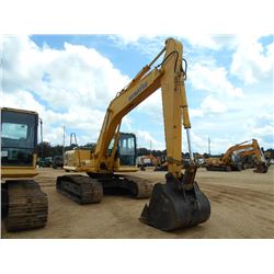 KOMATSU PC200LC-7 HYDRAULIC EXCAVATOR, S/N 205707 (04 YR) 9' 8" STICK, 48" BUCKET, ECAB W/AIR, METER