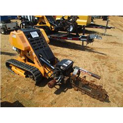 BOXER TRENCHER, S/N 115, WALK BEHIND, METER READING 31 HOURS