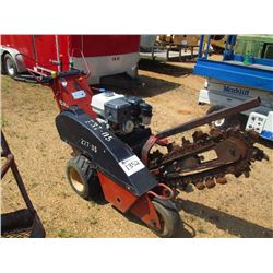 DITCH WITCH 1030 TRENCHER, S/N 1Z2866, HONDA GAS ENGINE, 11HP, WALK BEHIND