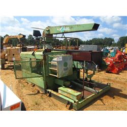 AERO MULCHER , S/N 61092248, JD DIESEL ENGINE, ON SKIDS