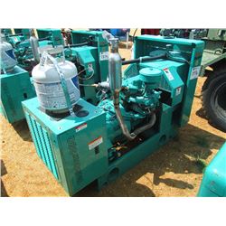 ONAN GENERATOR SET, S/N B900299758, LP GAS, BACKUP POWER FOR MAJOR RETAIL CHAIN