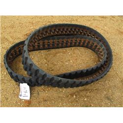 1 LOT (2) 10" SKID STEER LOADER RUBBER TRACK
