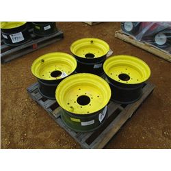 1 LOT (4) 16.5X9.75 SKID STEER RIMS