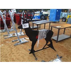 3/8 AR500 STEEL DEER SHOOTING TARGET