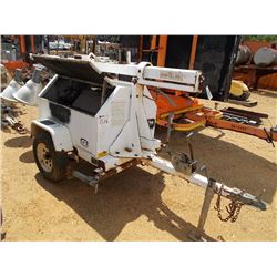 COLEMAN LIGHT PLANT, S/N ST0064, DIESEL ENG, METER READING 1,664 HOURS