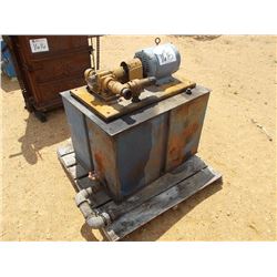 OIL TANK W/ROPER ELECT PUMP