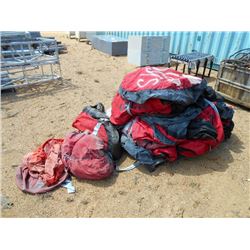 1 LOT WHEEL COVERS FOR DRIVING EQUIPMENT ON UNCURED CONCRETE