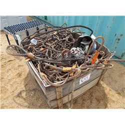 1 LOT STEEL RIGGING CABLE