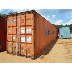 40' SHIPPING CONTAINER