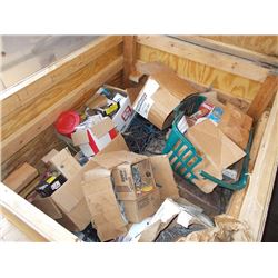 1 LOT MISC NAILS, SCREWS, & TOOLS