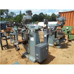 BRIDGEPORT SERIES I MILLING MACHINE, S/N 112560-2, 2 HP