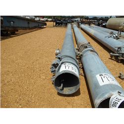 28' GALVANIZED STEEL LIGHT POLE