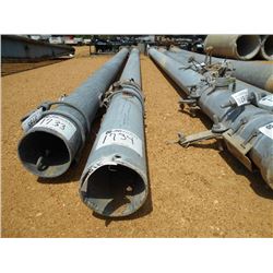 28' GALVANIZED STEEL LIGHT POLE