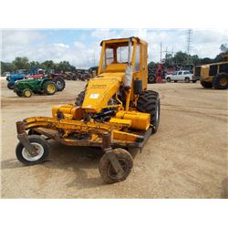 KUT KWICK BRUSHMASTER MODEL BM8088D RIGHT AWAY CUTTER, S/N 52358, CANOPY, DIESEL ENG, 88" CUT, METER