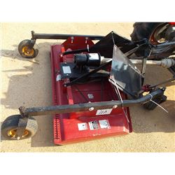 HOUSE MODEL C372 6' FINISHING MOWER, S/N 060908S393, 4 GUIDE WHEELS