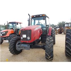 MASSEY FERGUSON 5465 MFWD FARM TRACTOR, S/N T008021 (08 YR) 3 PTH, PTO, 3 REMOTES, QUICK HITCH, 3 RE