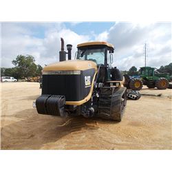 CAT CHALLENGER 75E FARM TRACTOR, S/N 6HS00472, TRACK TYPE, 4 HYD REMOTES, ECAB W/AIR (INCLUDES ADDIT