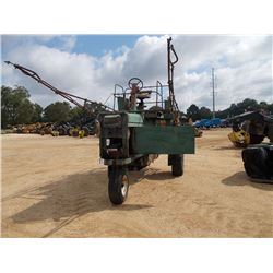 JOHN DEERE 3 WHEEL SPRAYER, S/N , 12.4X24 TIRES, METER READING 4,609 HOURS