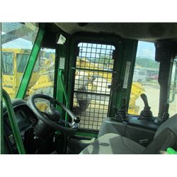 JOHN DEERE 848H GRAPPLE SKIDDER, S/N 634262 (11 YR) DUAL ARCH