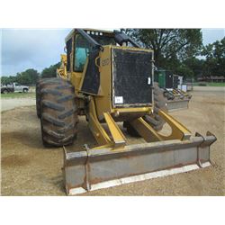 TIGERCAT 620D GRAPPLE SKIDDER, S/N 625612 (13 YR) DUAL ARCH, WINCH, ECAB W/AIR, 30.5L-32 TIRES, METE