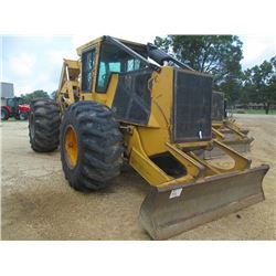 TIGERCAT 620C GRAPPLE SKIDDER, S/N 0814 (06 YR) DUAL ARCH, WINCH, ECAB W/AIR, 30.5X32 TIRES