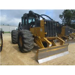 CAT 525C GRAPPLE SKIDDER, S/N 52501889 (14 YR) DUAL ARCH, DUAL HP, WINCH, ECAB W/AIR, 30.5-32 TIRES,