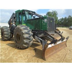JOHN DEERE 748H GRAPPLE SKIDDER, S/N 626318 (09 YR) DUAL ARCH, WINCH, ECAB W/AIR, 30.5-32 TIRES, MET