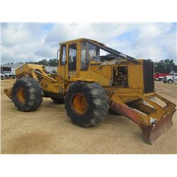 JOHN DEERE 648G GRAPPLE SKIDDER, S/N 555933, SINGLE ARCH, WINCH, 28L-26 TIRES