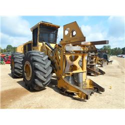 TIGERCAT 720E FELLER BUNCHER, S/N 7204586 (08 YR) TIGERCAT 5600 SAW HEAD, ECAB W/AIR, 30.5L-32 TIRES