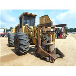 TIGERCAT 720D FELLER BUNCHER, S/N 7204193, SAW HEAD, ECAB W/AIR, 28L-26 TIRES