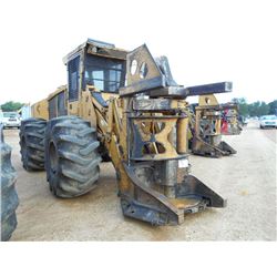 TIGERCAT 720D FELLER BUNCHER, S/N 7204102 (05 YR) SAWHEAD, ECAB W/AIR, 28L-26 TIRES