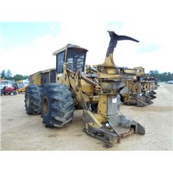TIGERCAT 726 FELLER BUNCHER, S/N 0768, SAWHEAD, ECAB W/AIR, 67X34.00X25 TIRES, METER READING 6,667 H