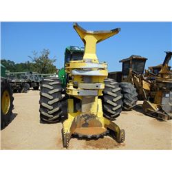 JOHN DEERE 643K FELLER BUNCHER, S/N 657188, SAW HEAD, ECAB W/AIR, 30.5L-32 TIRES, METER READING 2,04