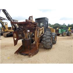 TIMBERKING TK340 FELLER BUNCHER, S/N HA18580, SAW HEAD, ECAB W/AIR, 30.5X32 TIRES, METER READING 17,