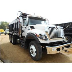 2012 INTERNATIONAL 7600 T/A SUMP, S/N 1HTGRSJT6CJ593485, IHC 475HP DIESEL ENG, 8LL TRANS, 46K REARS,