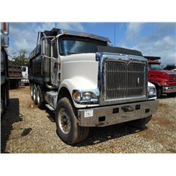2006 INTERNATIONAL 5900I TRI-AXLE DUMP, S/N 1HTXRAPR26J360651, CUMMINS ISX 475 ENG, 8LL TRANS, 40K R