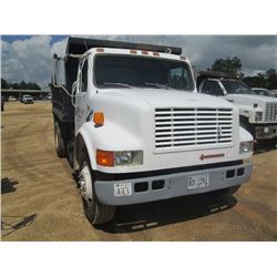 1985 INTERNATIONAL 1954 S/A DUMP, S/N 1HTLDTVN8FHA23842, IHC DIESEL ENG, 5 SPD 2 SPD TRANS, 10' STEE