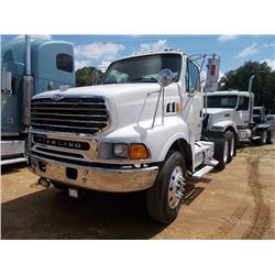 2007 STERLING T/A TRUCK TRACTOR, S/N 2FWJAZCK07AY00606, DETROIT DIESEL ENG, 10 SPD TRANS, 40K REARS,