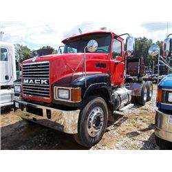 2006 MACK CHN613 T/A TRUCK TRACTOR, S/N 1M1A506Y26N006019, MACK DIESEL ENG, 10 SPD TRANS, 38K REARS,