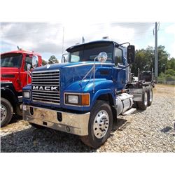 2006 MACK CHN613 T/A TRUCK TRACTOR, S/N 1M1AJ06YX6N005037, MACK DIESEL ENG, 10 SPD TRANS, 38K REARS,