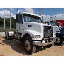 2006 VOLVO T/A TRUCK TRACTOR, S/N 4V4KC9GH16N412721, VE12 465HP ENG, 10 SPD TRANS, 46K REARS, 14K FR