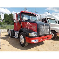 2005 INTERNATIONAL 9200I T/A TRUCK TRACTOR, S/N 2HSCESBRX5C031057, C13 CAT DIESEL ENG, 10 SPD TRANS,