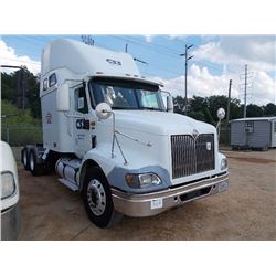 2007 INTERNATIONAL 9200I T/A TRUCK TRACTOR, S/N 2HSCEAPR47C372069, CUMMINS ISX450ST, A/T, 40K REARS,