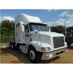 2007 INTERNATIONAL 9200I T/A TRUCK TRACTOR, S/N 2HSCEAPR7C372075, CUMMINS ISX450ST, A/T, 40K REARS, 